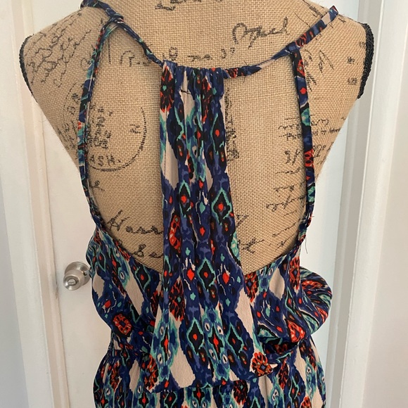 Scarlett Roos printed maxi dress summer size 1 - Picture 4 of 9